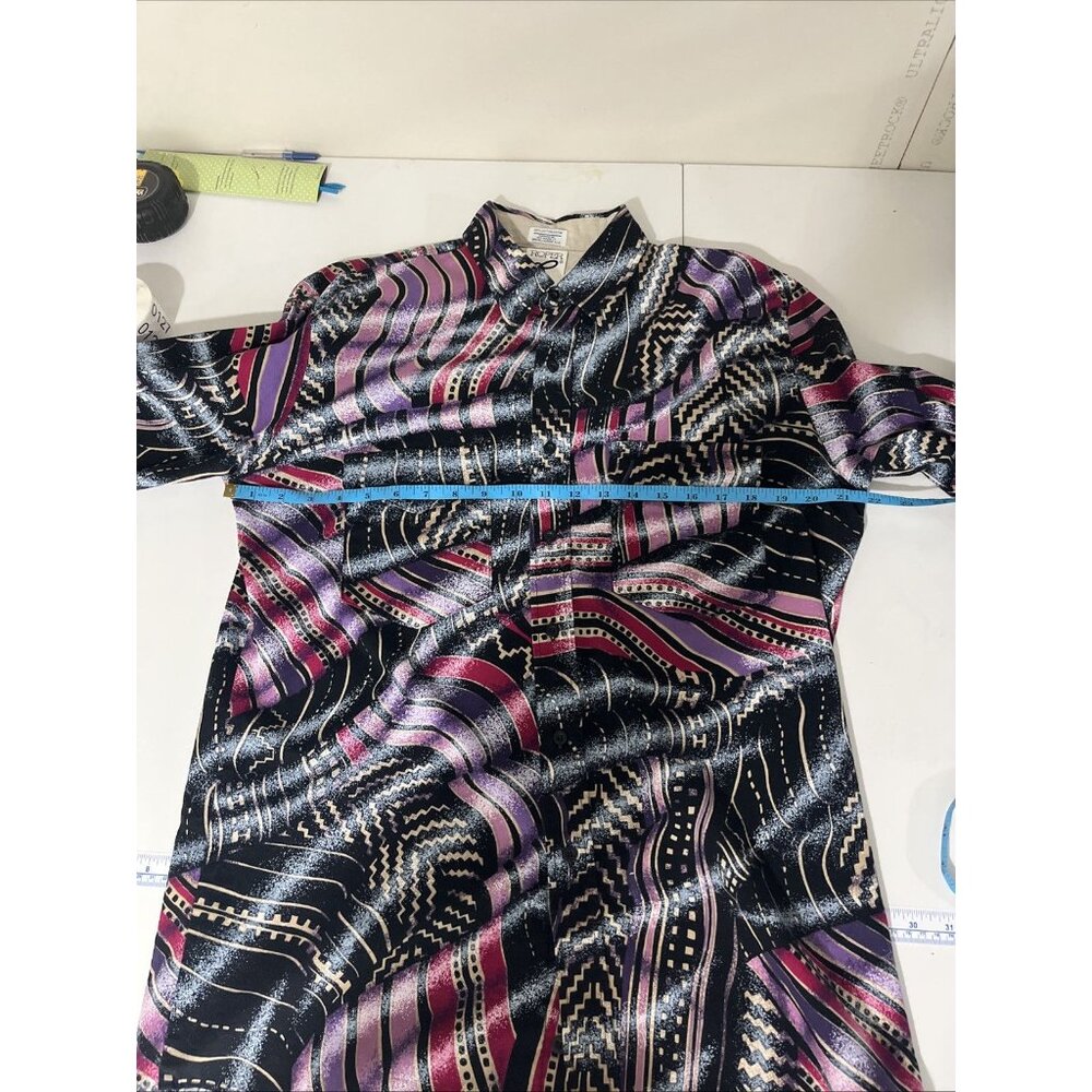 Roper Rodeo Multi-Colour & Patterned Western Cowboy Men's Size Large - Picture 6 of 7
